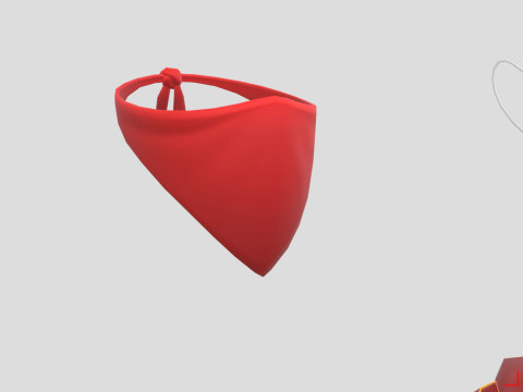 Low Poly Mask Pack 3D मॉडल