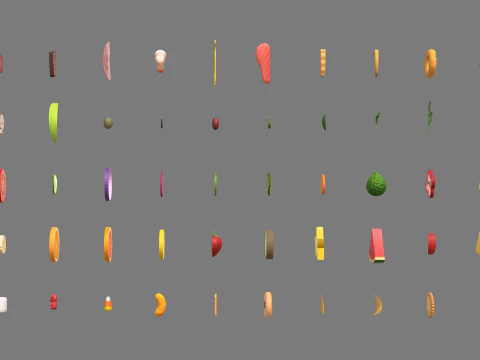 Low Poly Food Pack Vol 4 3D Model