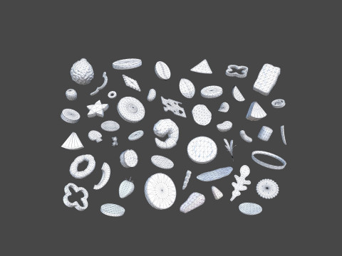Low Poly Food Pack Vol 4 Modello 3D