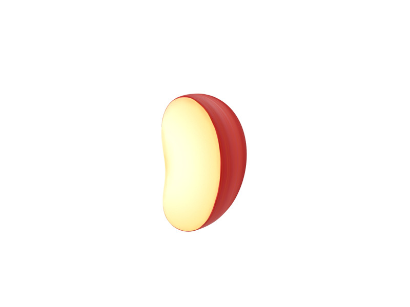 Apple Slice 3D Model .c4d .max .obj .3ds .fbx .stl .blend