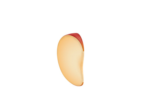 Apple Slice 3D Model
