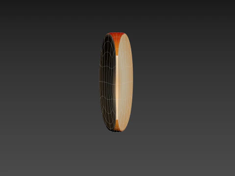 Apple Slice 3D Model