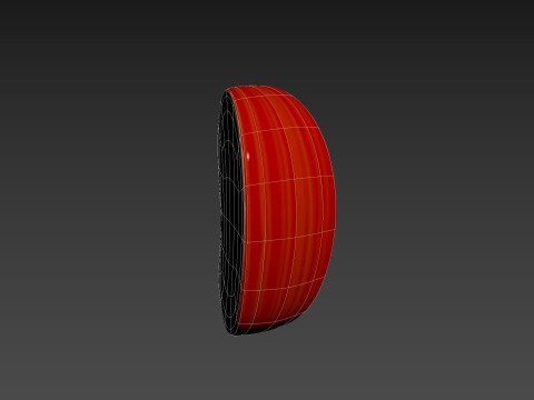 Apple Slice 3D Model