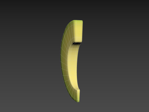 Avocado Slice 3D Модель