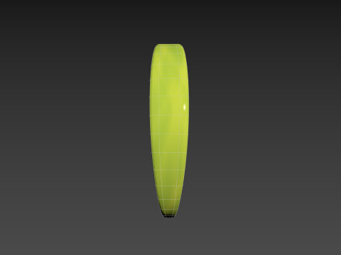 Avocado Slice 3D Модель