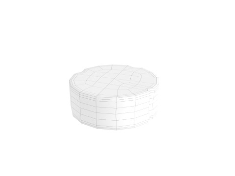 Banana Slice 3D Model
