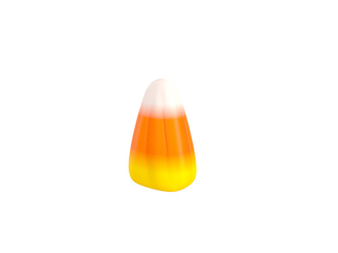 Candy Corn 3D Model