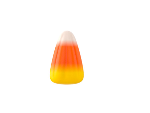 Candy Corn 3D Model