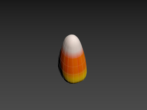Candy Corn 3D Model