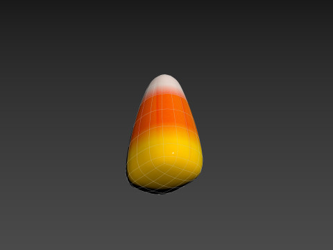 Candy Corn 3D Model