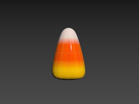 Candy Corn 3D Model