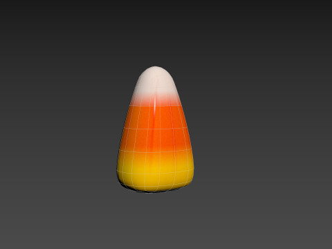Candy Corn 3D Model