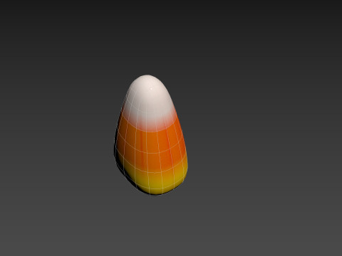 Candy Corn 3D Model