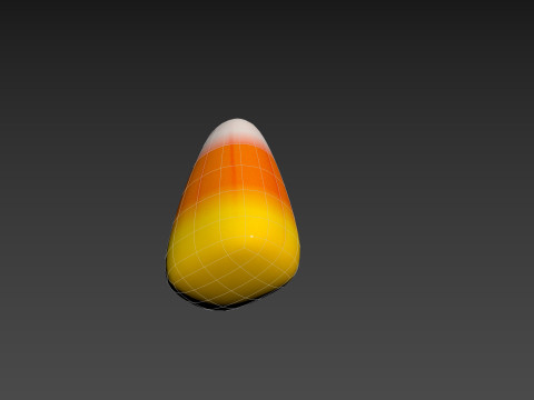 Candy Corn 3D Model