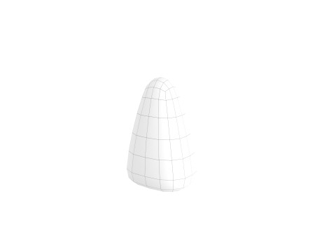 Candy Corn 3D Model