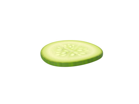 Cucumber Slice Modelo 3D