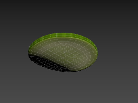 Cucumber Slice Modelo 3D