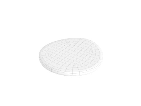 Cucumber Slice Modelo 3D