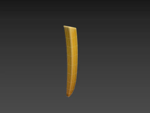 Batatas fritas Modelo 3D