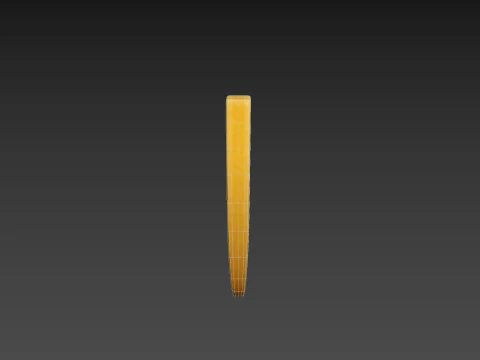 Batatas fritas Modelo 3D