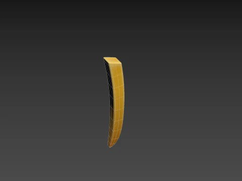 Batatas fritas Modelo 3D