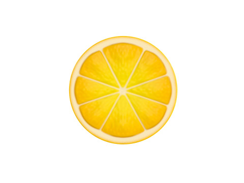 Lemon Slice 3D Модель
