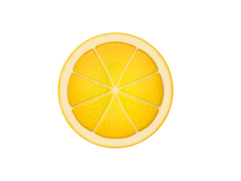 Lemon Slice 3D Модель