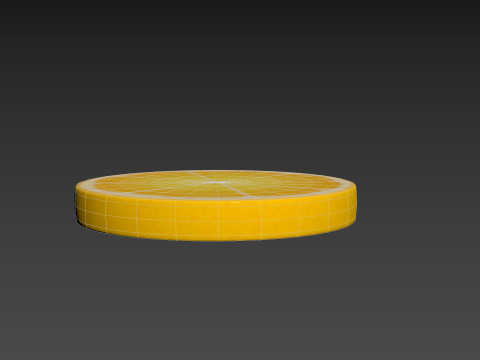 Lemon Slice 3D Модель