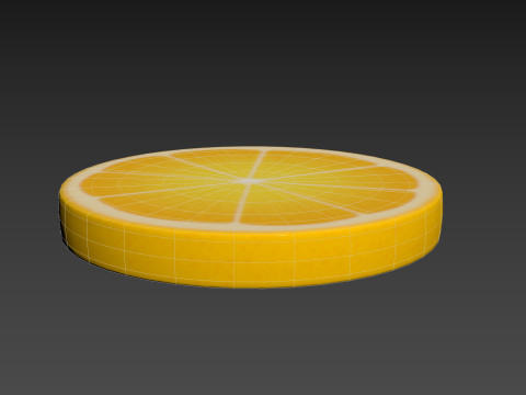 Lemon Slice 3D Модель