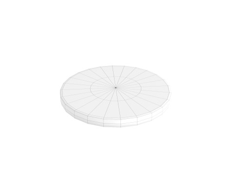 Lime Slice 3D Модель