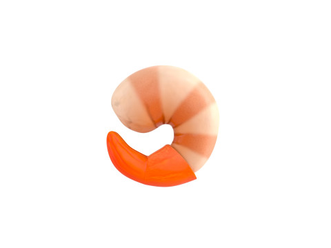 Low Poly Shrimp 3D 모델