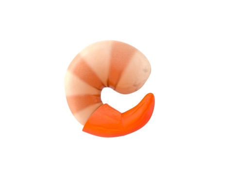 Low Poly Shrimp 3D 모델