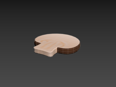 Mushroom Slice Modèle 3D