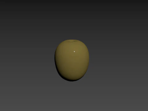 Olive 3D Model