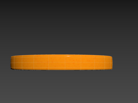 Orange Slice 3D Модель
