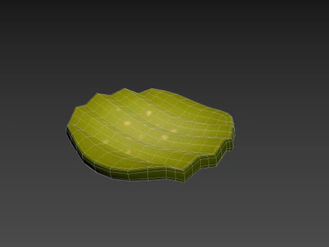 Pickle Slice 3D Model