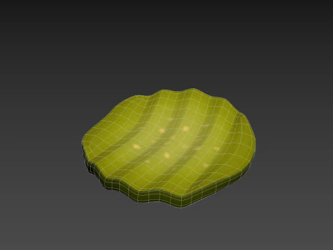 Pickle Slice 3D Model