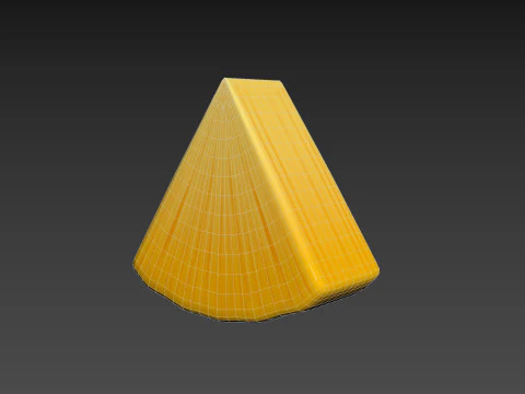 Ananasscheibe 3D Modell