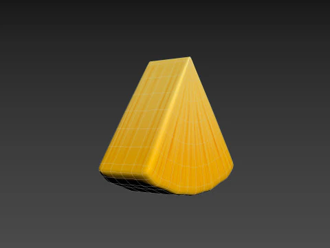 Ananasscheibe 3D Modell