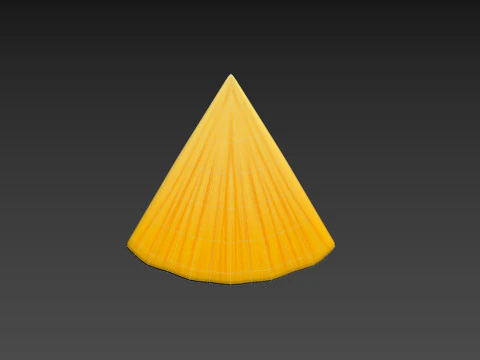 Ananasscheibe 3D Modell