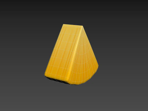 Ananasscheibe 3D Modell