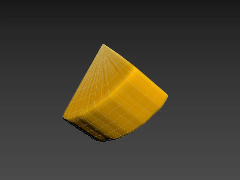 Ananasscheibe 3D Modell