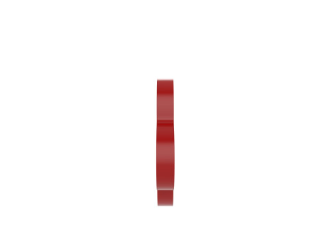 Red Pepper Slice 3Dモデル