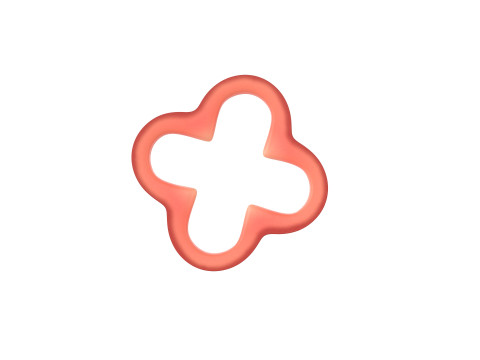 Red Pepper Slice 3Dモデル
