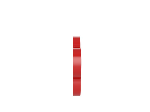 Red Pepper Slice 3Dモデル