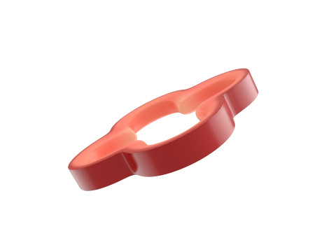 Red Pepper Slice 3Dモデル