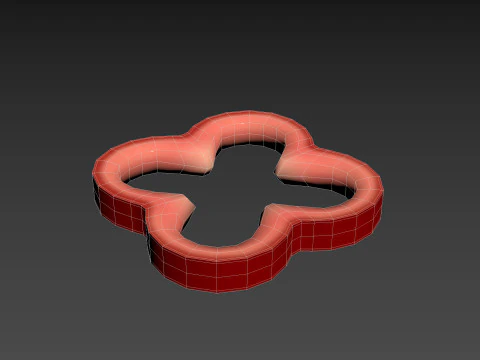 붉은 고추 조각 3D 모델