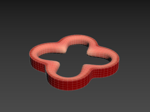 Red Pepper Slice 3Dモデル