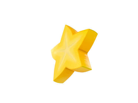 Star Fruit Slice 3Dモデル