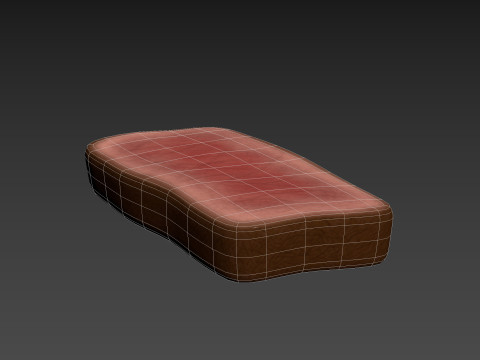 Steak Slice Model 3D